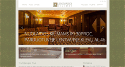 Desktop Screenshot of kilimai.eu